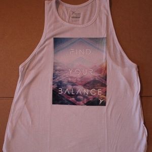 Find Your Balance Go Dry Yoga Tank Top Medium